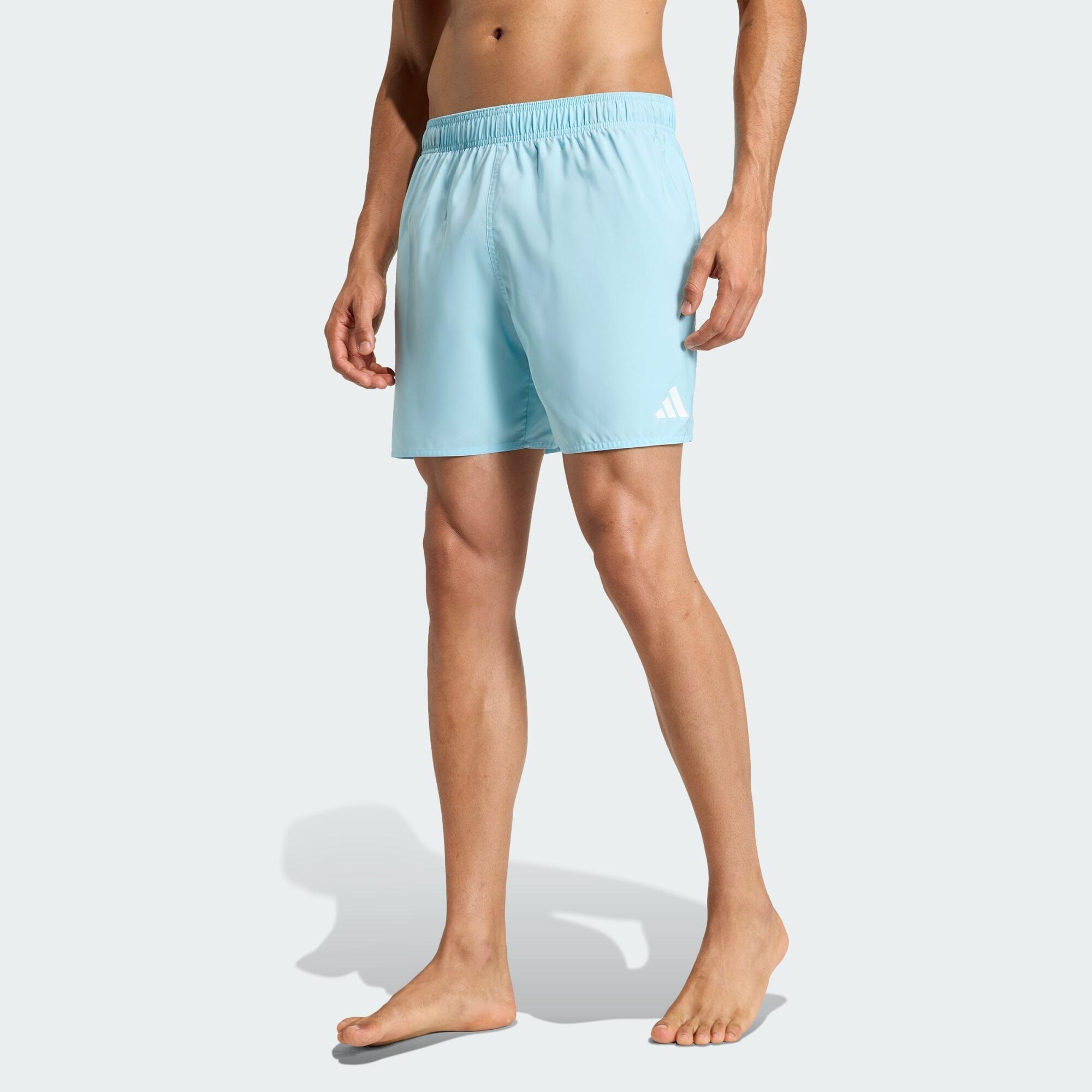 Adidas Calções De Natação De 12,7 Cm Branco Azul da Decathlon