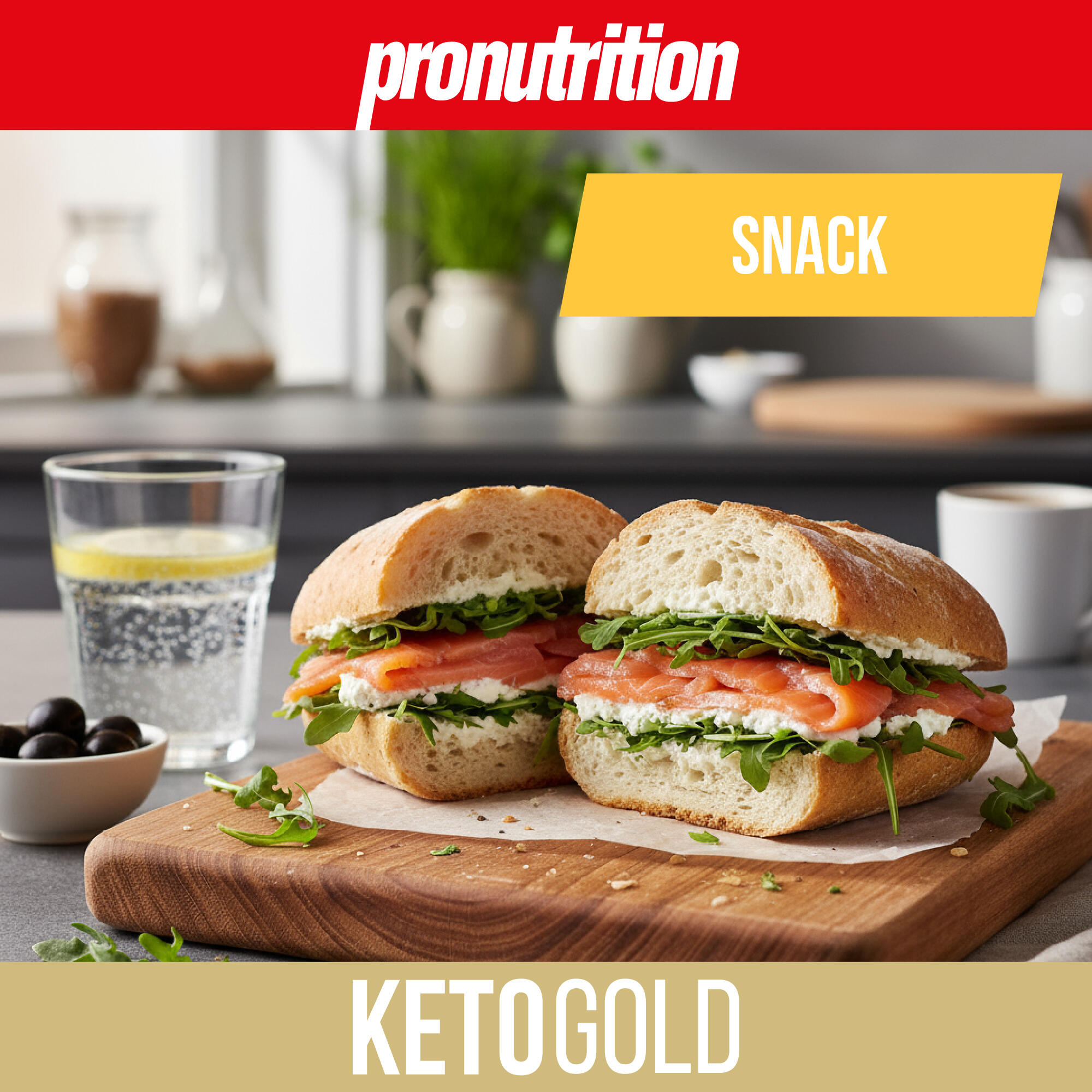Sfilatino Keto (6x120g) – Pane low carb ricco di fibre 2/7