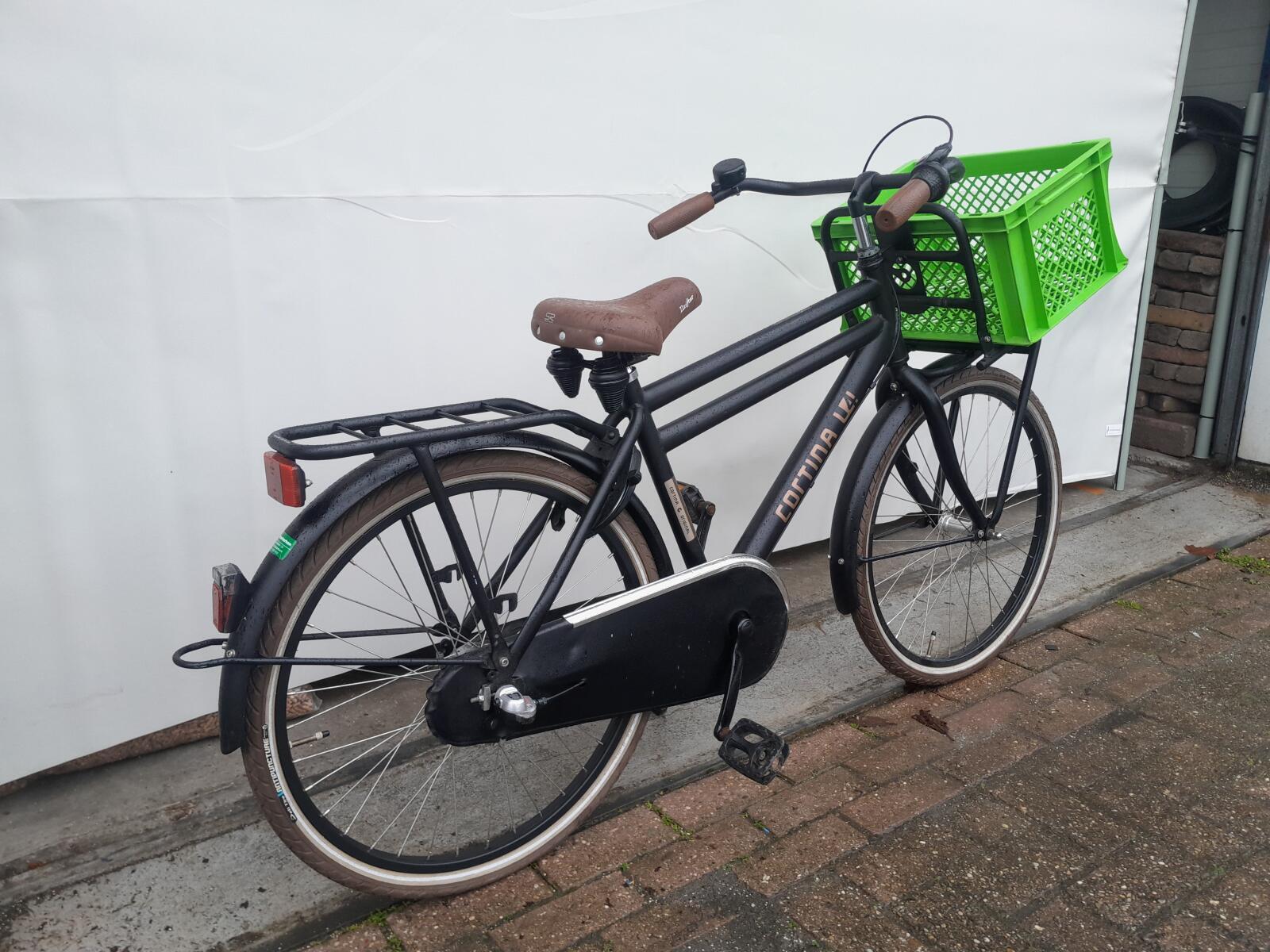 Cortina U4 Transport 24" zwart - jongensfiets, 3 versnellingen 2/5