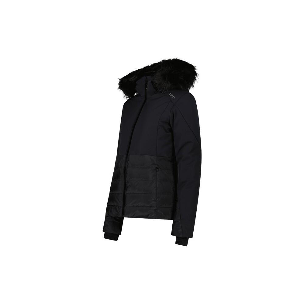 CMP WOMAN JACKET ZIP HOOD - BLACK 3/3