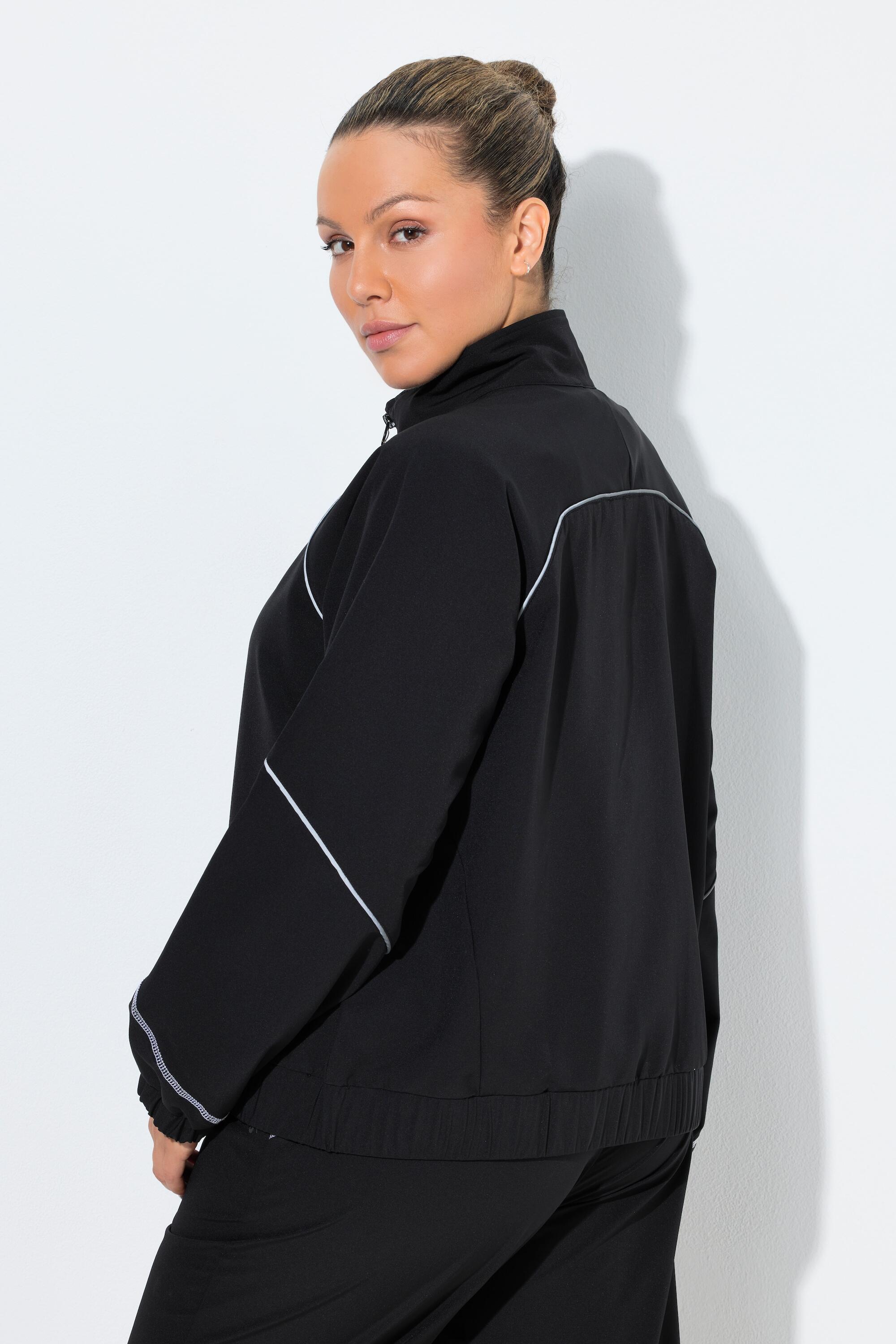 Femme Veste de survêtement technique col montant fermeture zippée à double sens 2/7