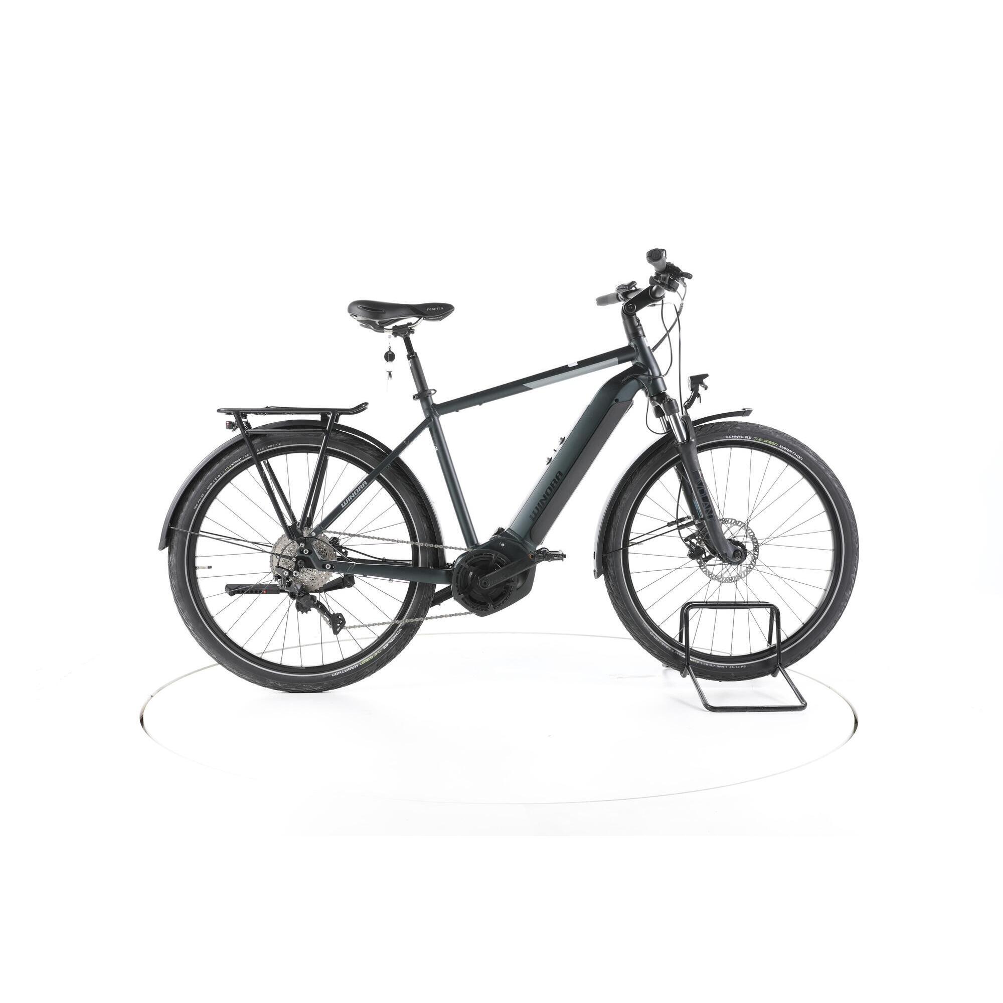 Winora - Reconditionné - Winora Yucatan 10 Trekking Vélo Électrique - Très Bon - Vélo Tout Chemin - Gris - 52 - Decathlon