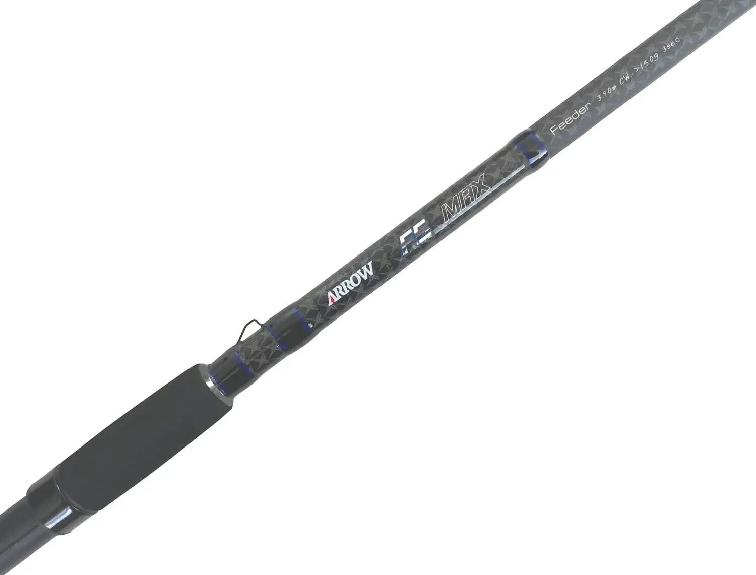 Lanseta feeder Arrow 3+2BUC F5 MAX RIVER FEEDER HC/MHC 3,90M/150G 2/4