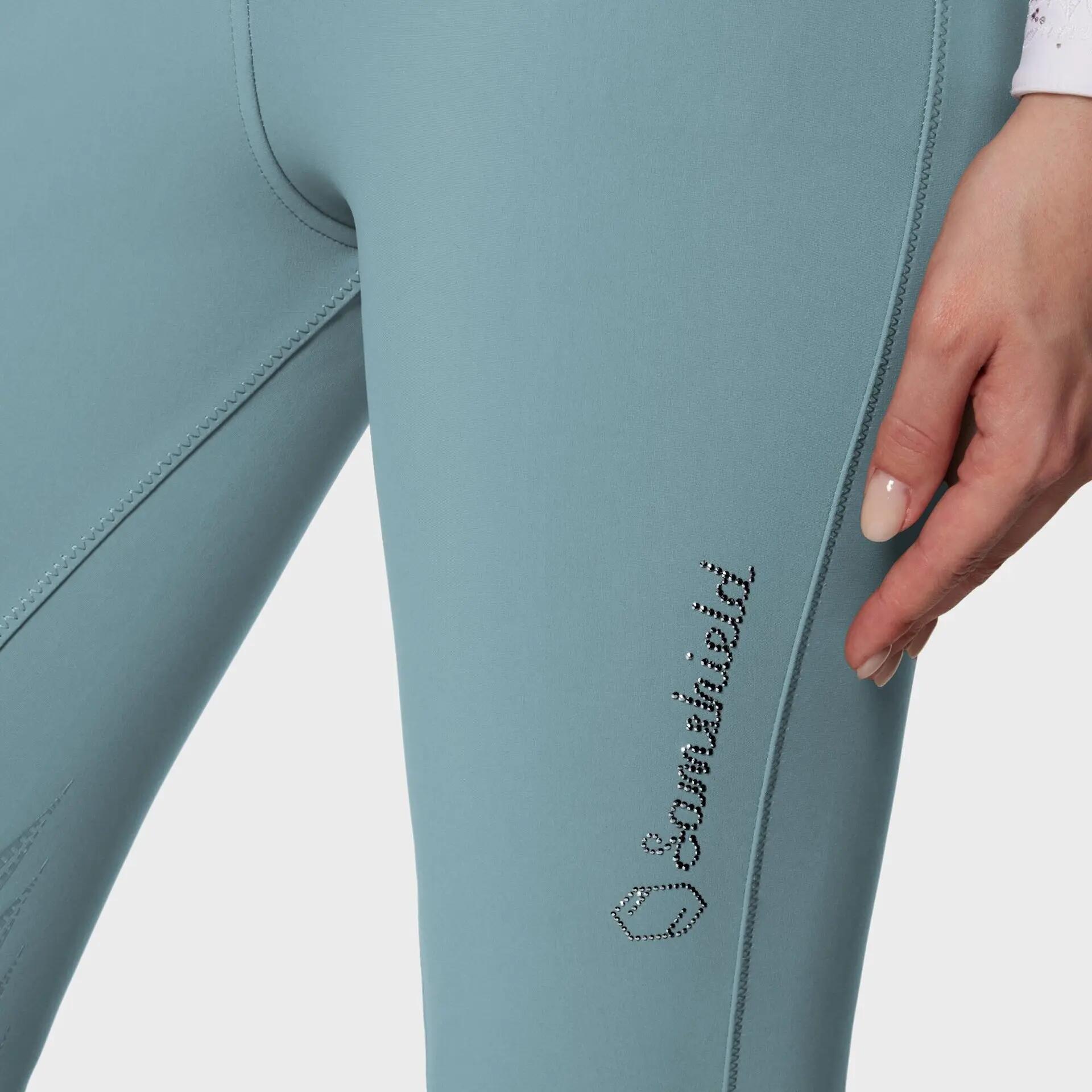 Samshield Claranova Full Grip Rijbroek Dames Ss25 Spring Skies - 3/7