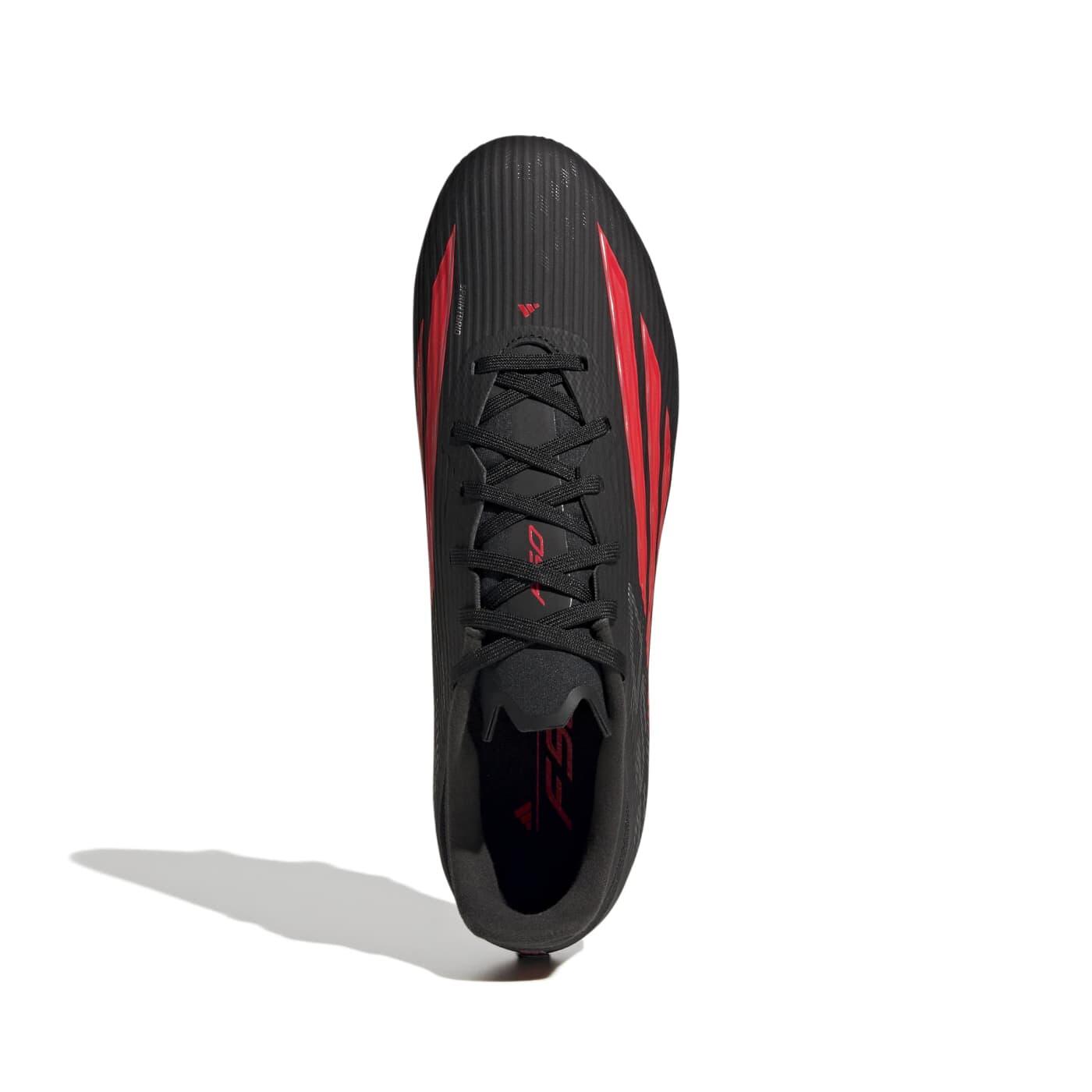 Chuteiras Adidas F50 League SG Preto e vermelho vivo 4/7