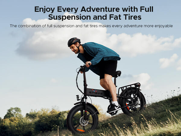 Bici elettrica adulti ENGINE X 250W 20" Fat TT 48V13Ah Città 11/12