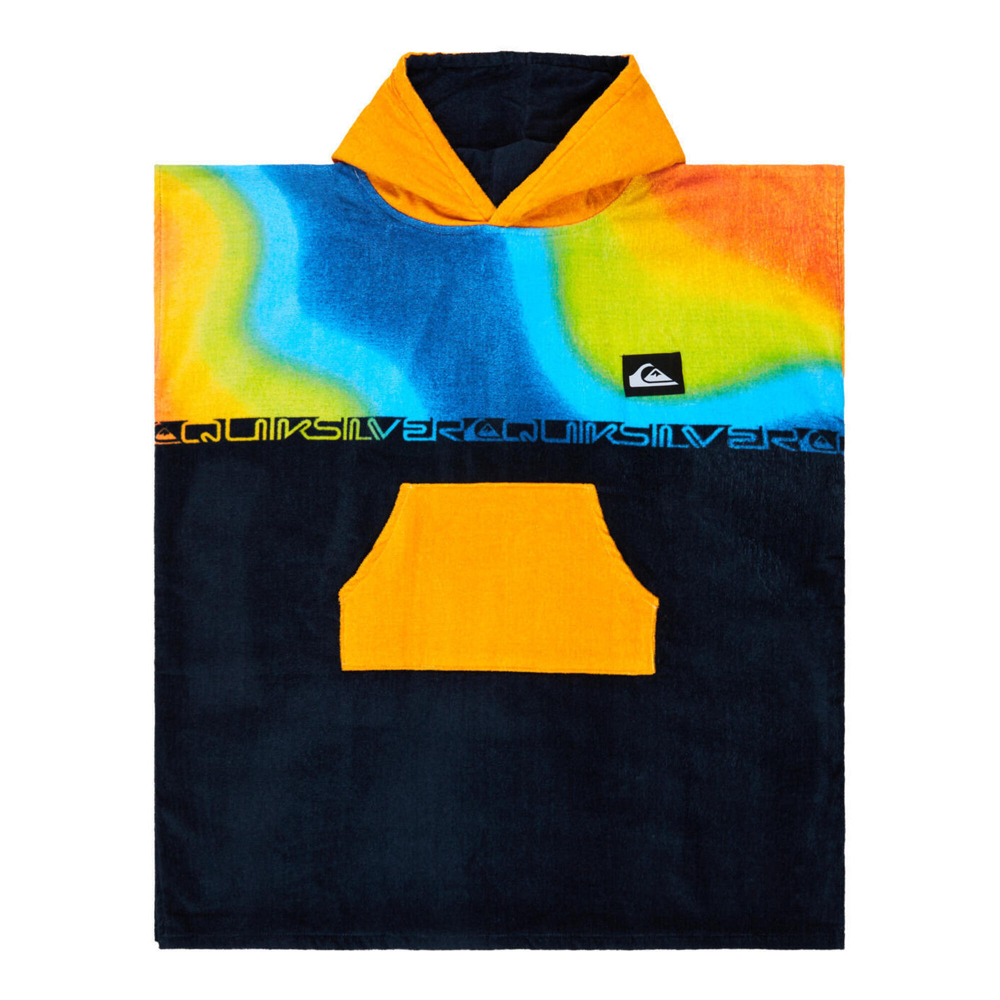 Quiksilver - Serviette De Plage Hoody Towel Bleu Garçon - Serviette - Bleu - No Size - Decathlon