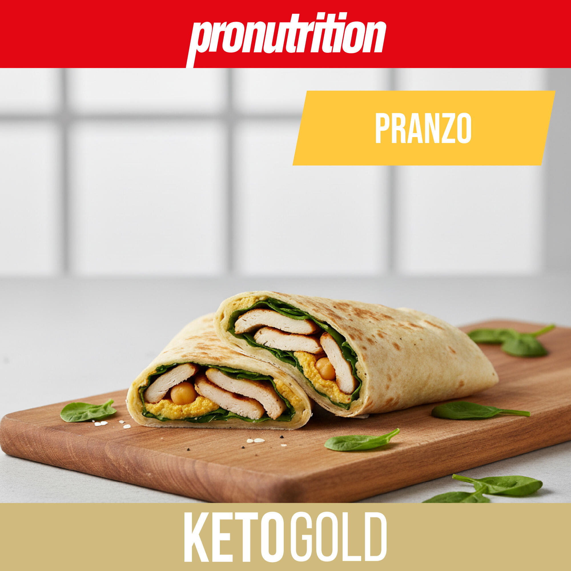 ProNutrition Piadina Keto 12 x 60 g bassa in carboidrati senza zuccheri 3/7