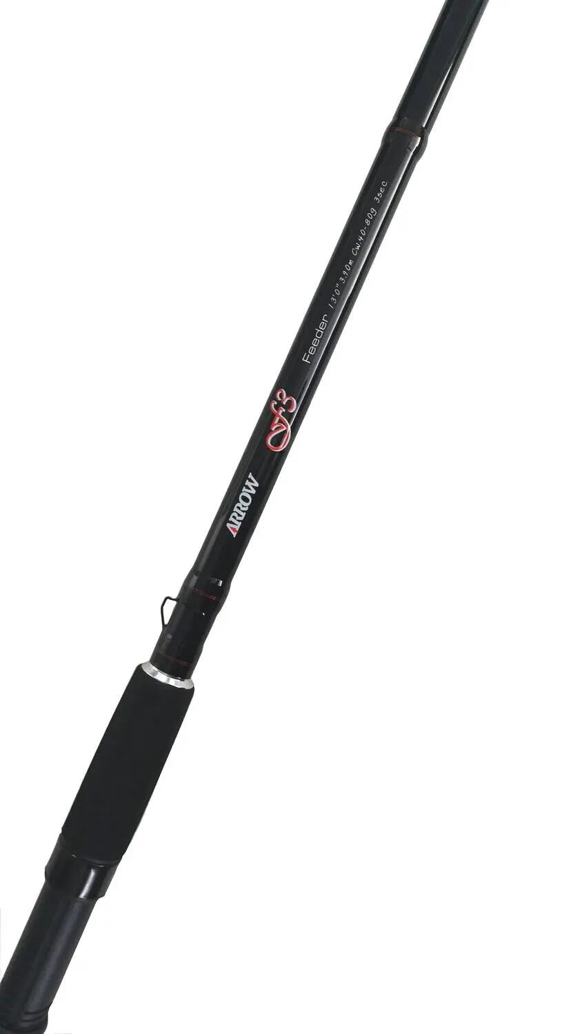 Lanseta feeder Arrow 3+3BUC F3 FEEDER MG/MLG/LG 3,90M/40-80G 2/4