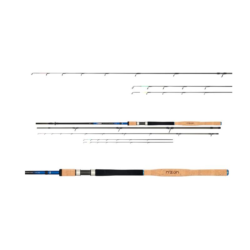 Lanseta feeder Daiwa NZON Distance Spec 3.90 m, 120 g, 3+3 buc