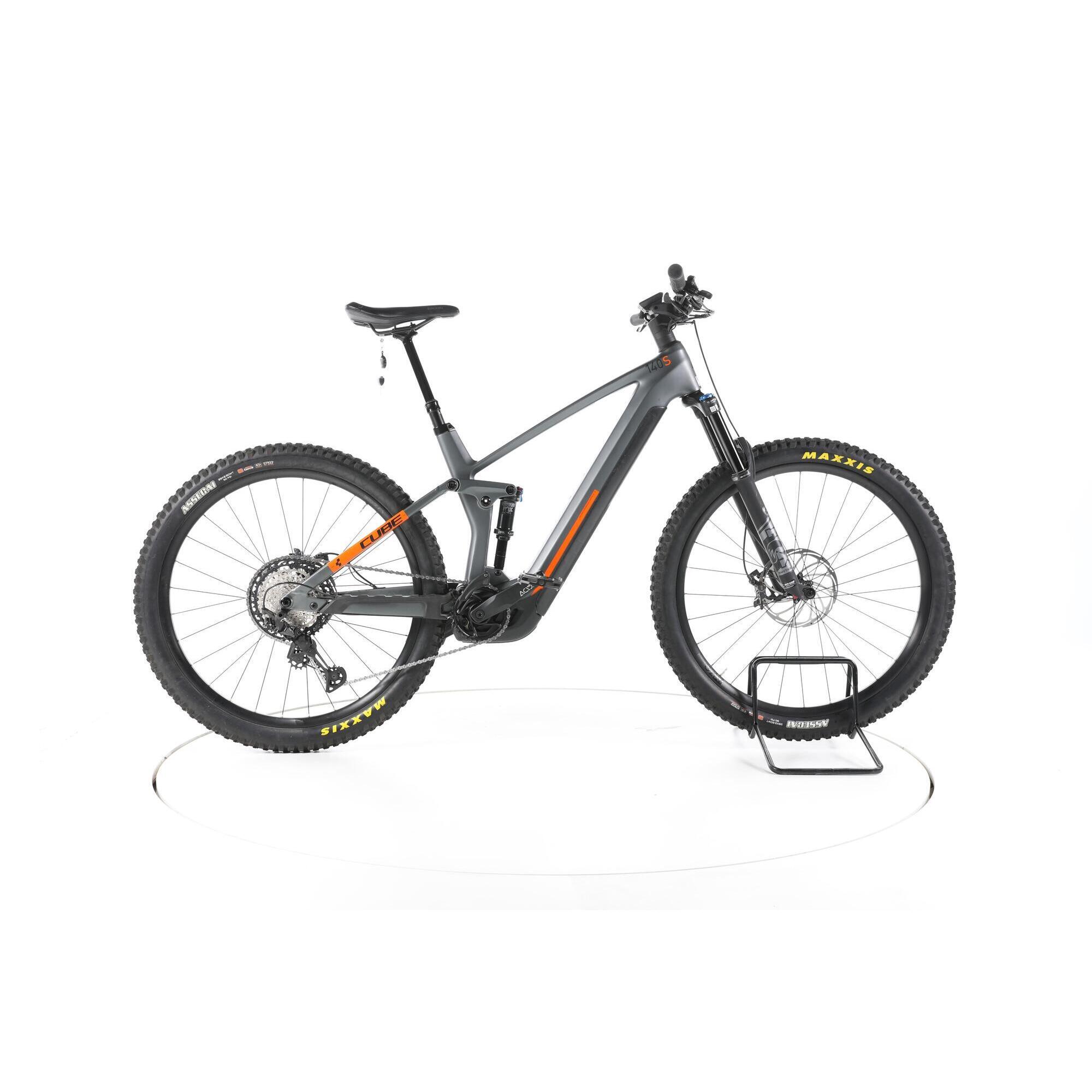 Cube - Reconditionné - Cube Stereo Hybrid 140 Hpc Sl Vélo Électrique Vtt - Très Bon - Vélo Tout Terrain - Gris - Grand - Decathlon