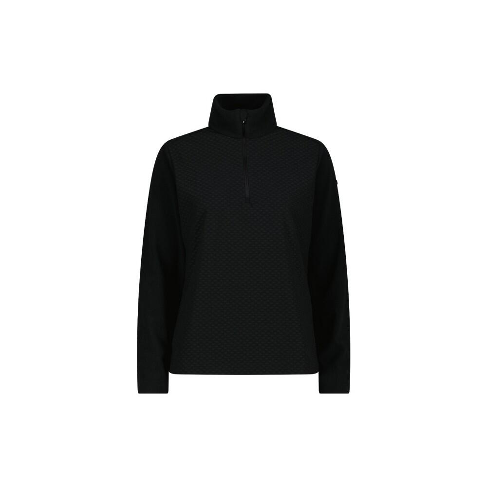 CMP WOMAN SWEAT - BLACK 1/4
