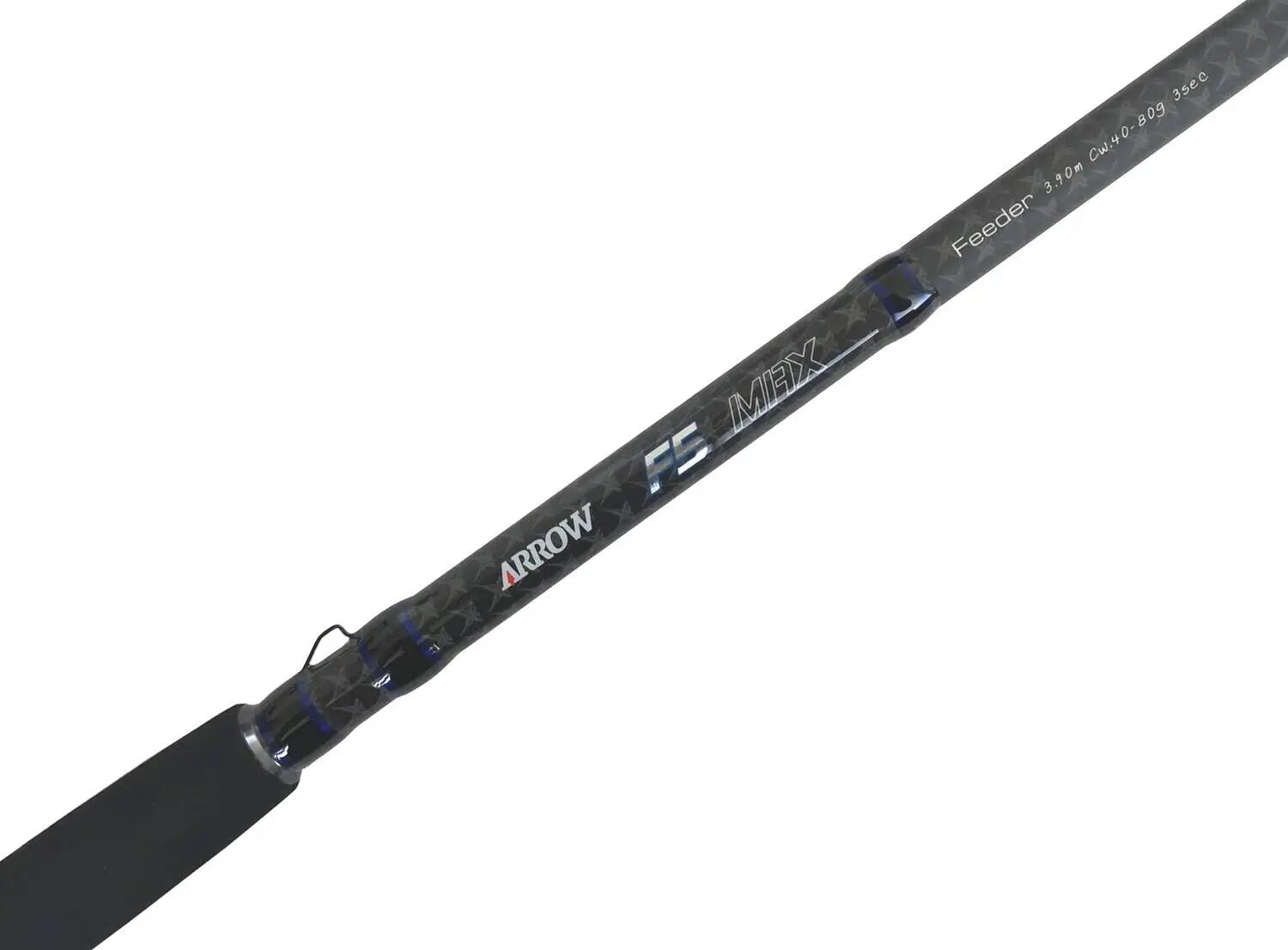 Lanseta feeder Arrow 3+2BUC F5 MAX FEEDER MC/MLG 3,90M/40-80G 2/4