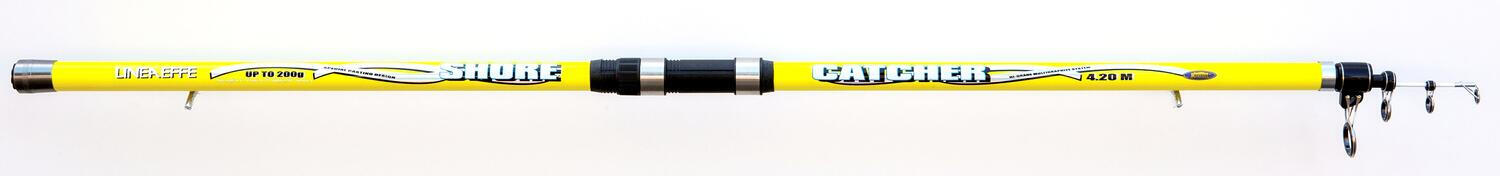LANSETA TELESCOPICA LINEAEFFE SHORE CATCHER WTG 3,90M/200G