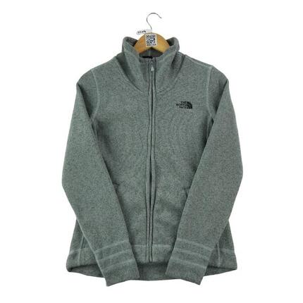 Second life - Damen TNF Graue Fleecejacke - Wie neu