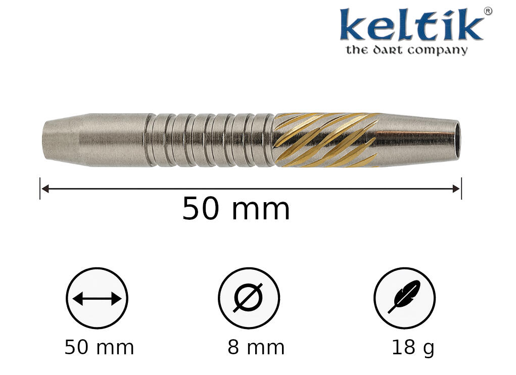 Dardos soft Keltik Amergin 18 g 4/6