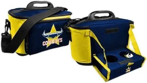 NRL Drink Cooler Bag With Tray - North Queensland Cowboys - Team Logo