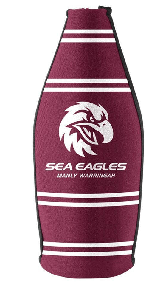 NRL Tallie Stubby Cooler - Manly Sea Eagles - Tally - Beer Wine Holder