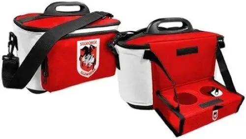 NRL Drink Cooler Bag With Tray - St George Illawarra Dragons - Team Logo