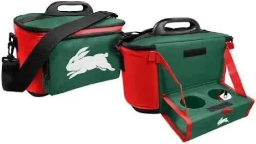 NRL Drink Cooler Bag With Tray - South Sydney Rabbitohs - Team Logo