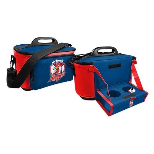 NRL Drink Cooler Bag With Tray - Sydney Roosters - Team Logo