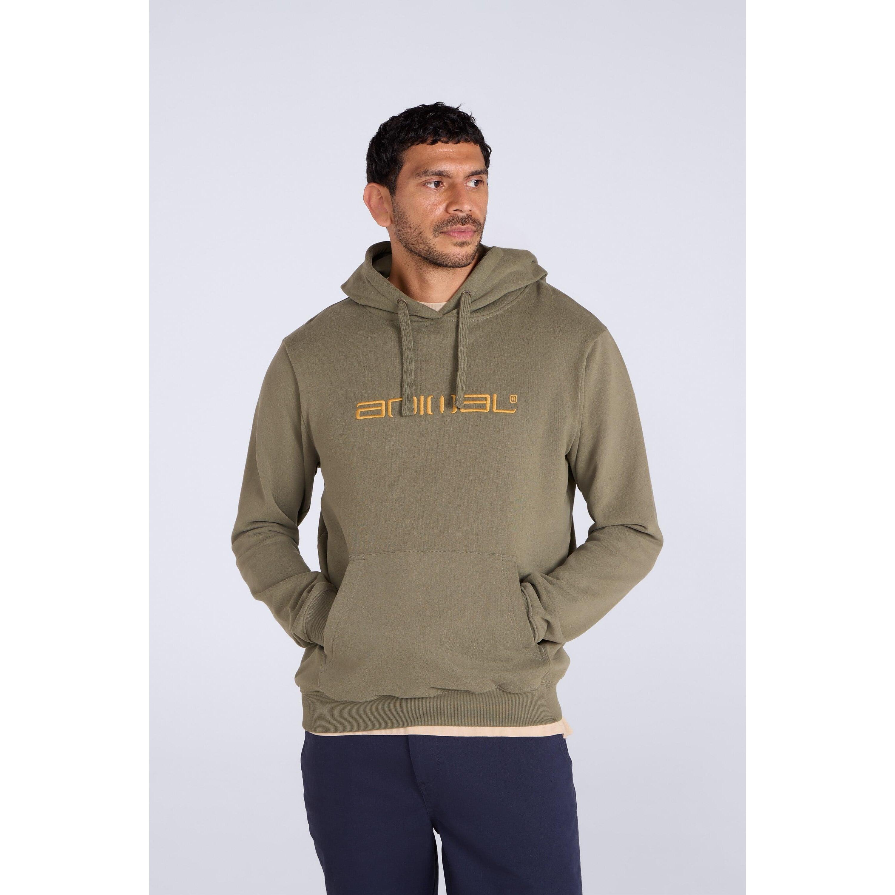 Animal Mens Driver Logo Organic Hoodie