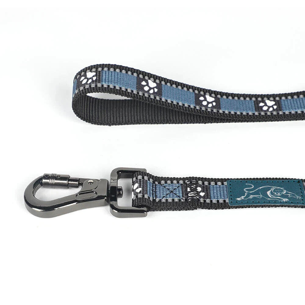 NRL Pet Lead Leash - Penrith Panthers - 120CM - Lock Clip Durable