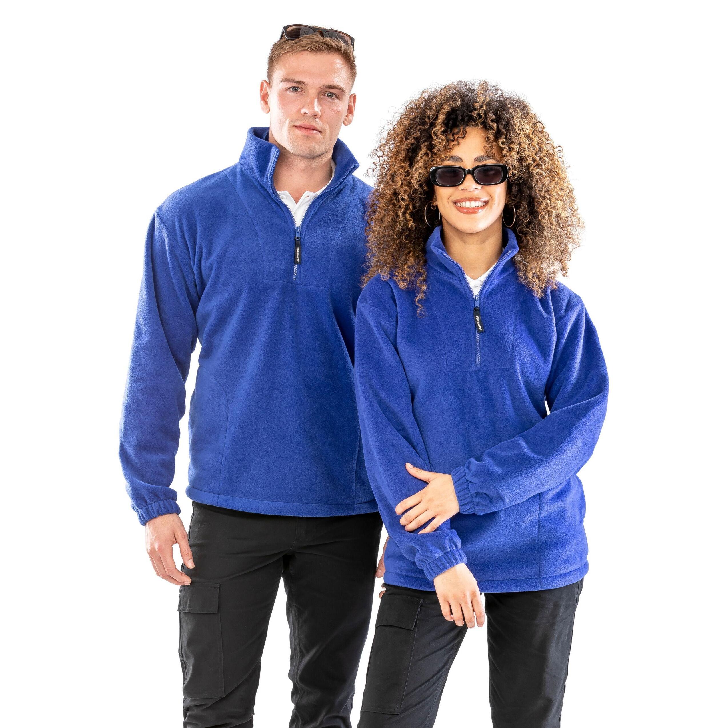 Result Unlined Active 1/4 Zip Anti-Pilling Fleece Top