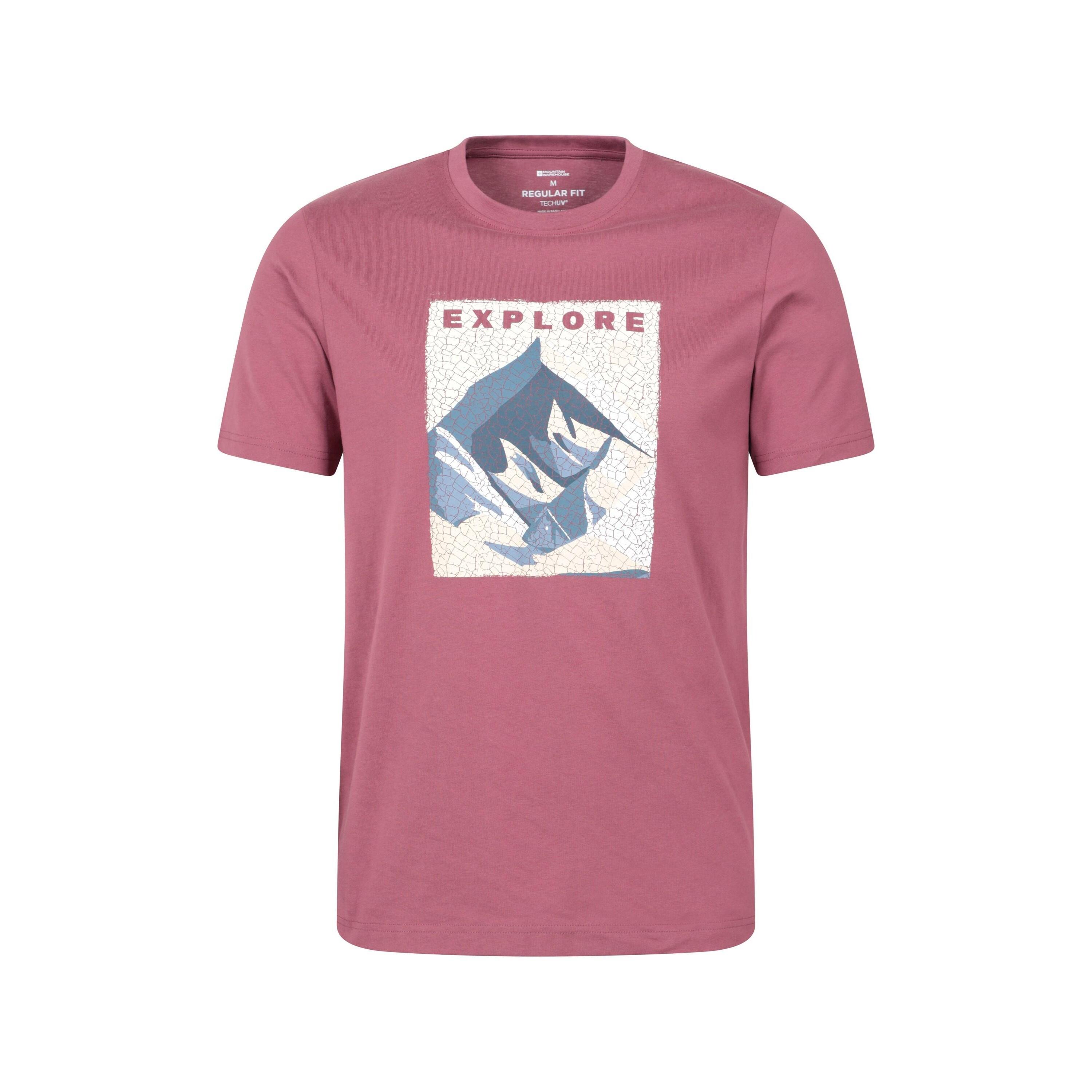 Mountain Warehouse Mens Explore Organic T-Shirt
