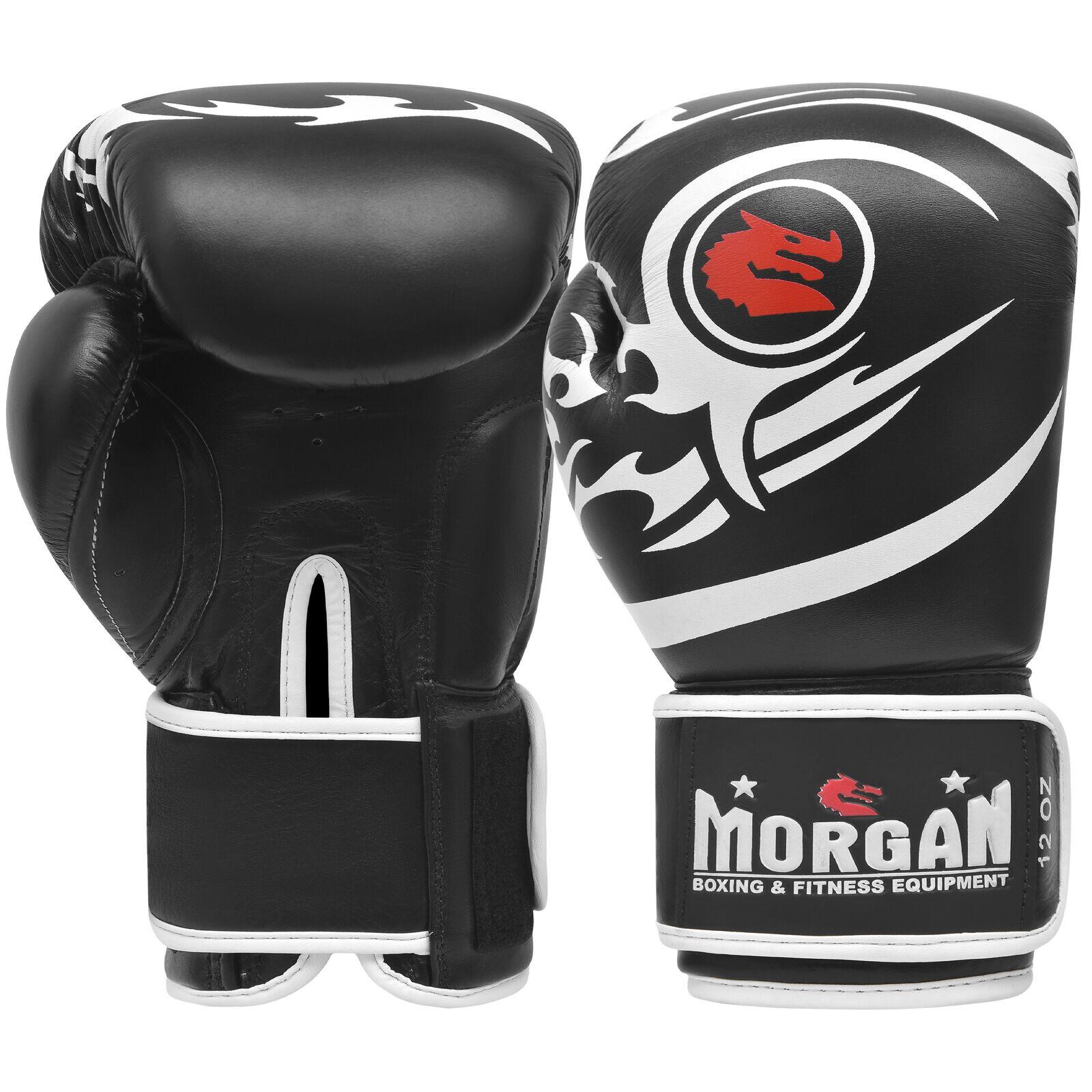 Morgan Elite Boxing & Muay Thai Leather Gloves