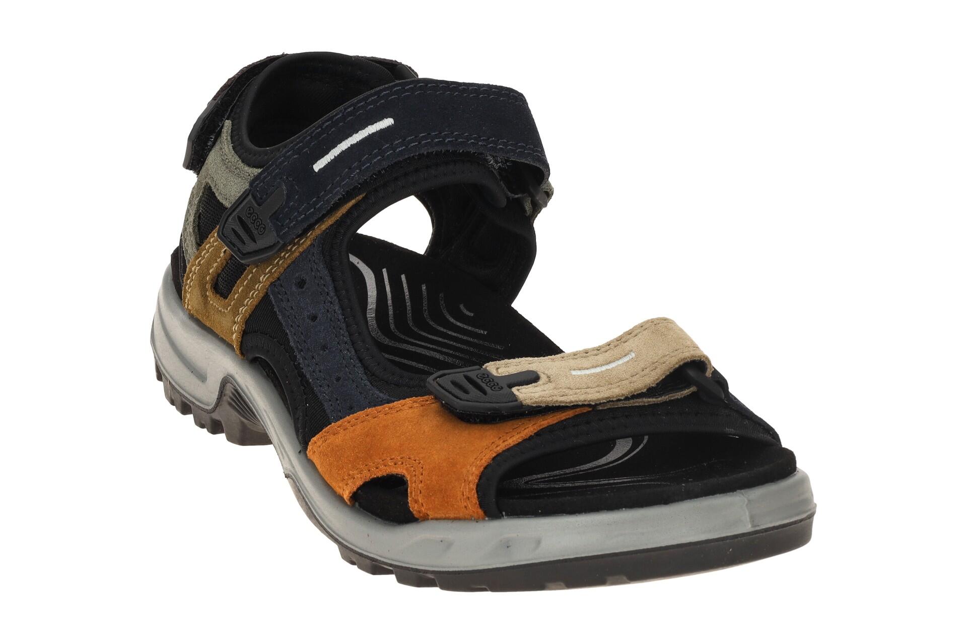 Ecco Offroad Sandale schwarz bunt 069564 3/7