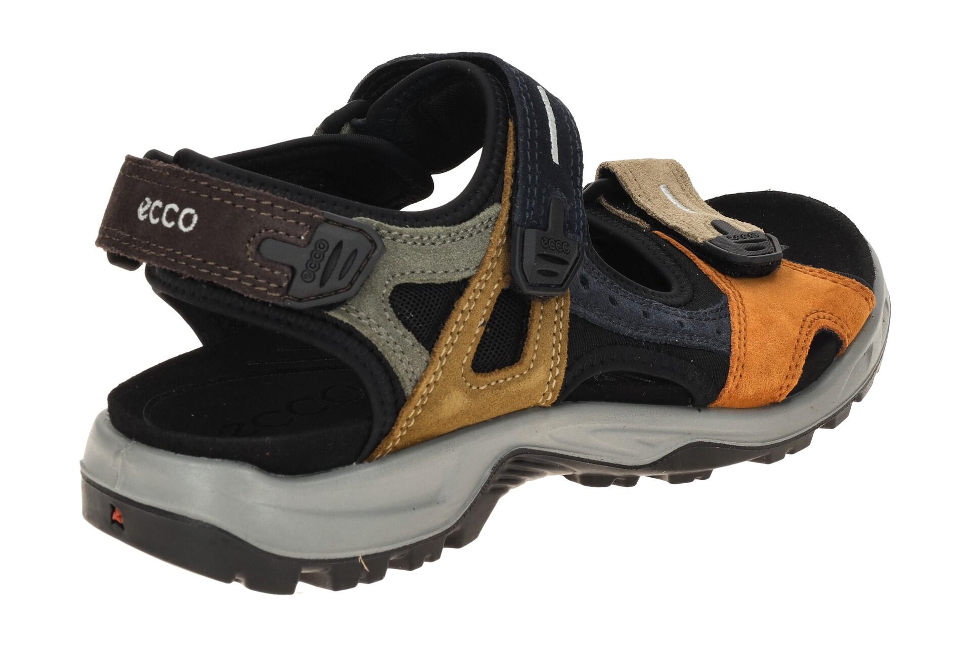 Ecco Offroad Sandale schwarz bunt 069564 4/7