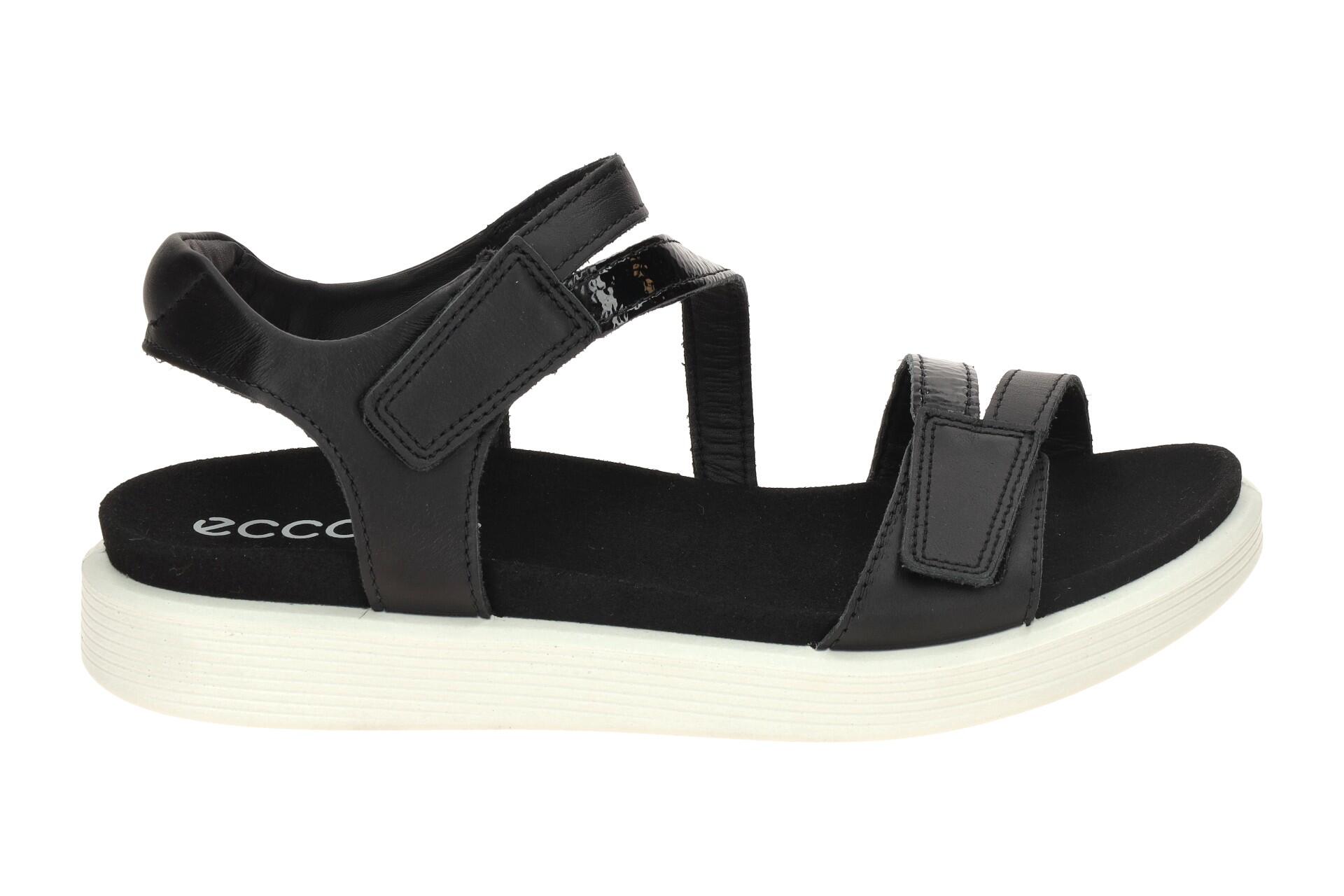 Ecco Soft Sandalen schwarz Riemen 238803 2/7