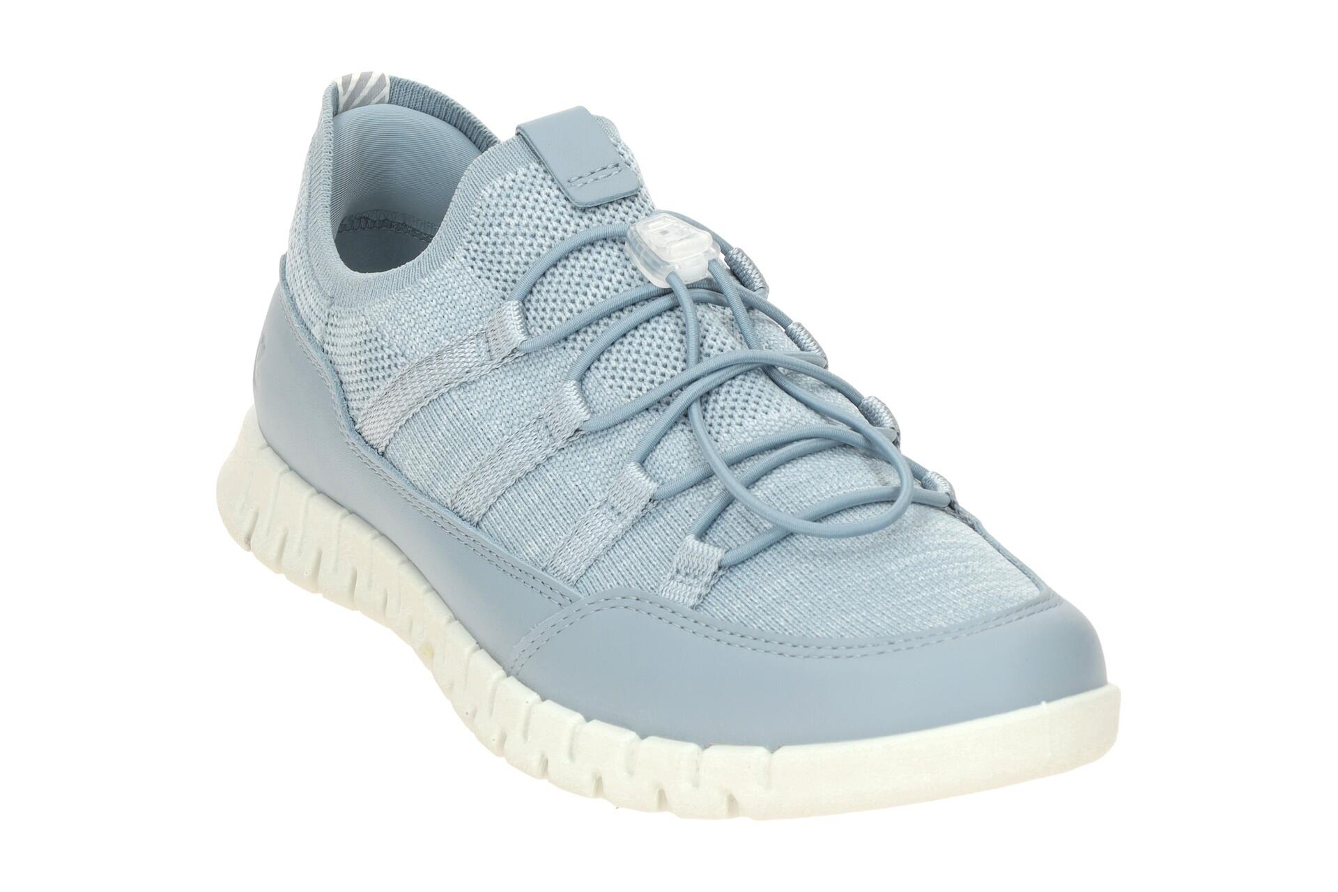 Ecco Gruuv Lite Schuhe hellblau Easy Slip Gummizug 246303 3/7