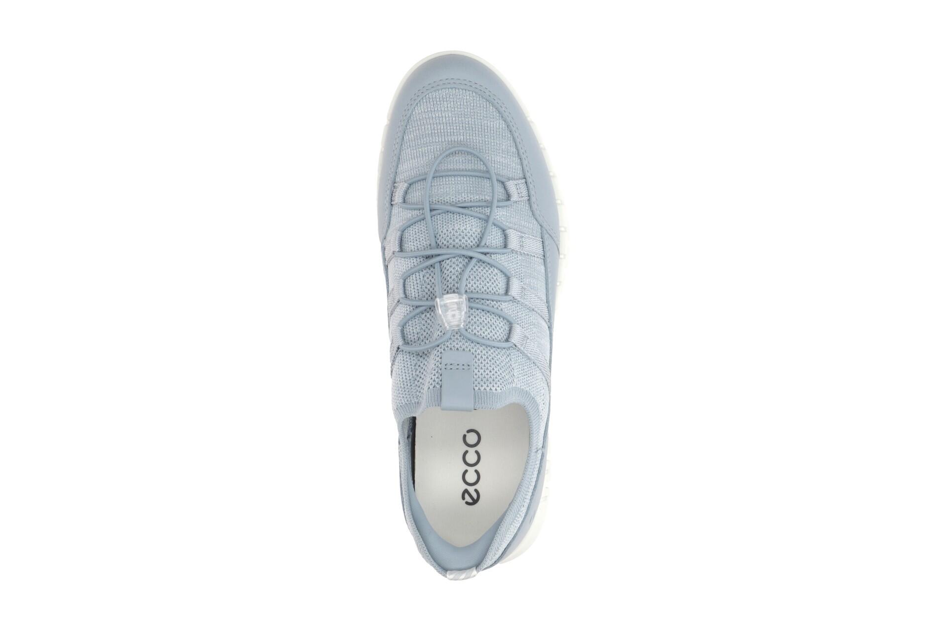 Ecco Gruuv Lite Schuhe hellblau Easy Slip Gummizug 246303 6/7