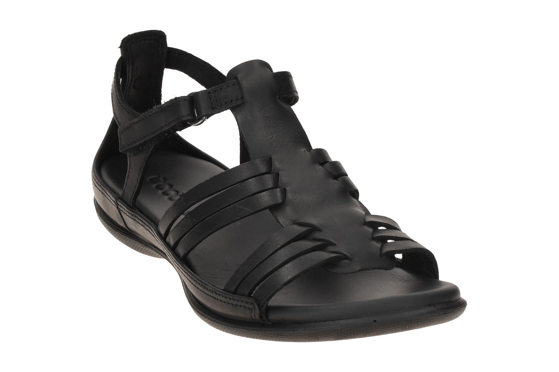 Ecco Flash Sandale schwarz Römersandale 244233 3/7