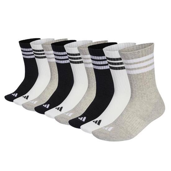 Socken Unisex 9er Pack-3-Stripes Cushioned Sportswear Crew Socks 9P