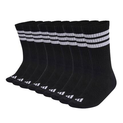 Socken Unisex 9er Pack-3-Stripes Cushioned Sportswear Crew Socks 9P