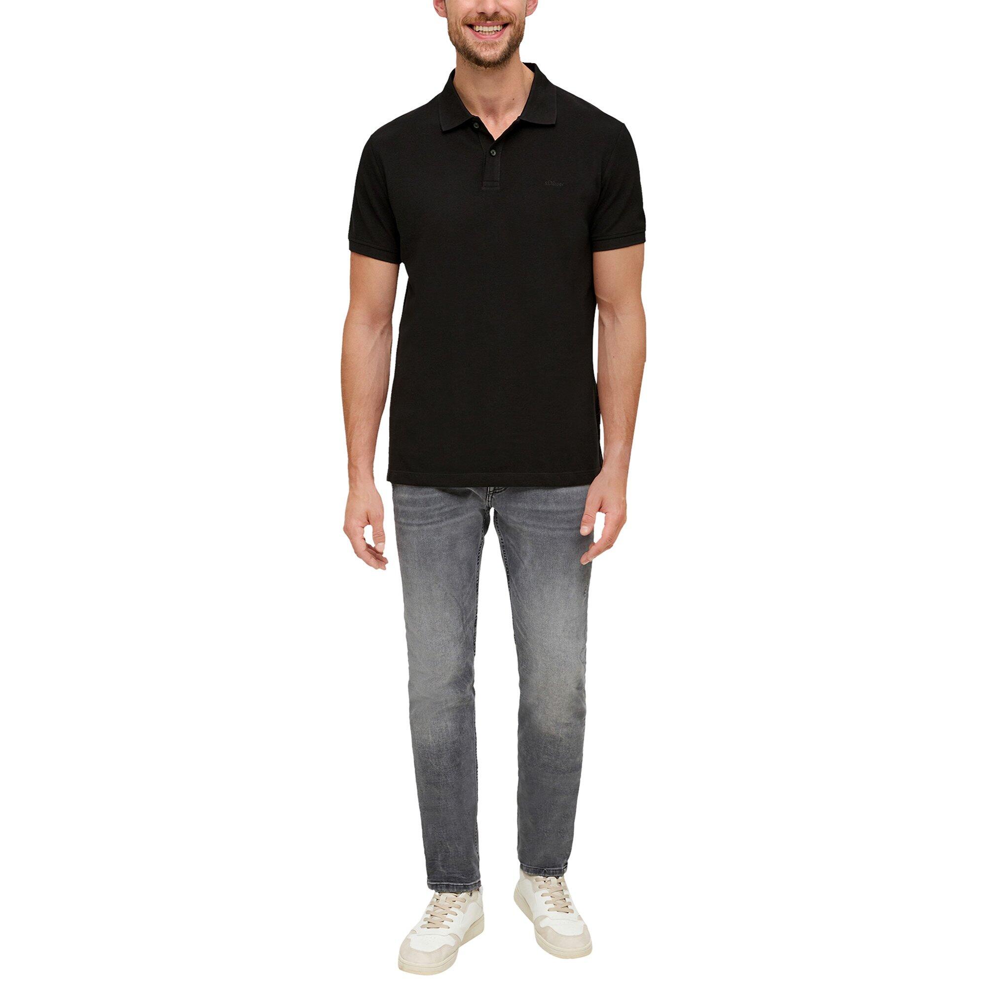 Poloshirt Herren 1er Pack Bequem sitzend-Basic Poloshirt 4/4