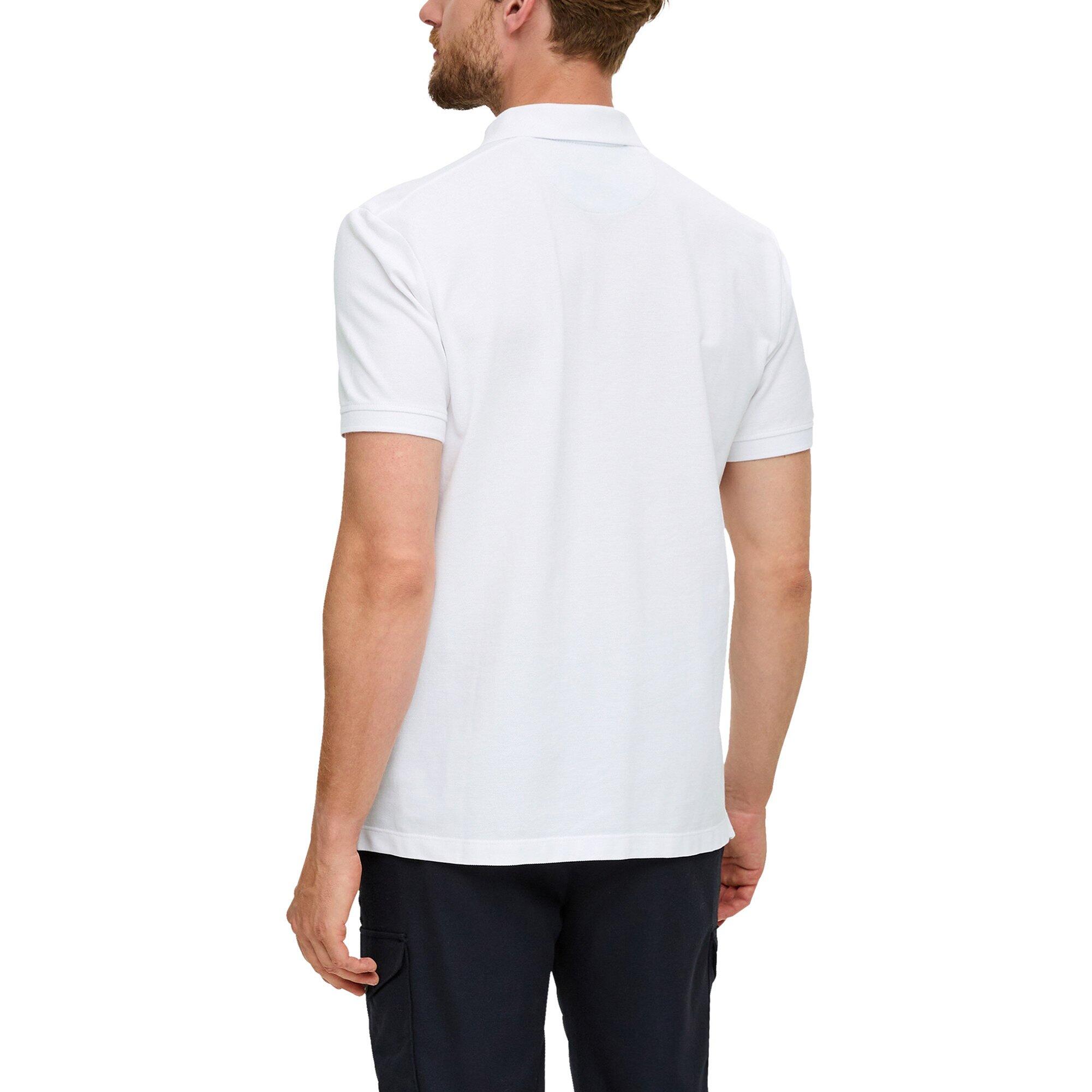 Poloshirt Herren 1er Pack Bequem sitzend-Basic Poloshirt 3/4