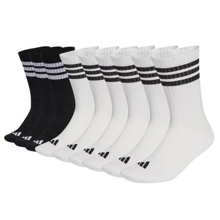 Socken Unisex 9er Pack-3-Stripes Cushioned Sportswear Crew Socks 9P