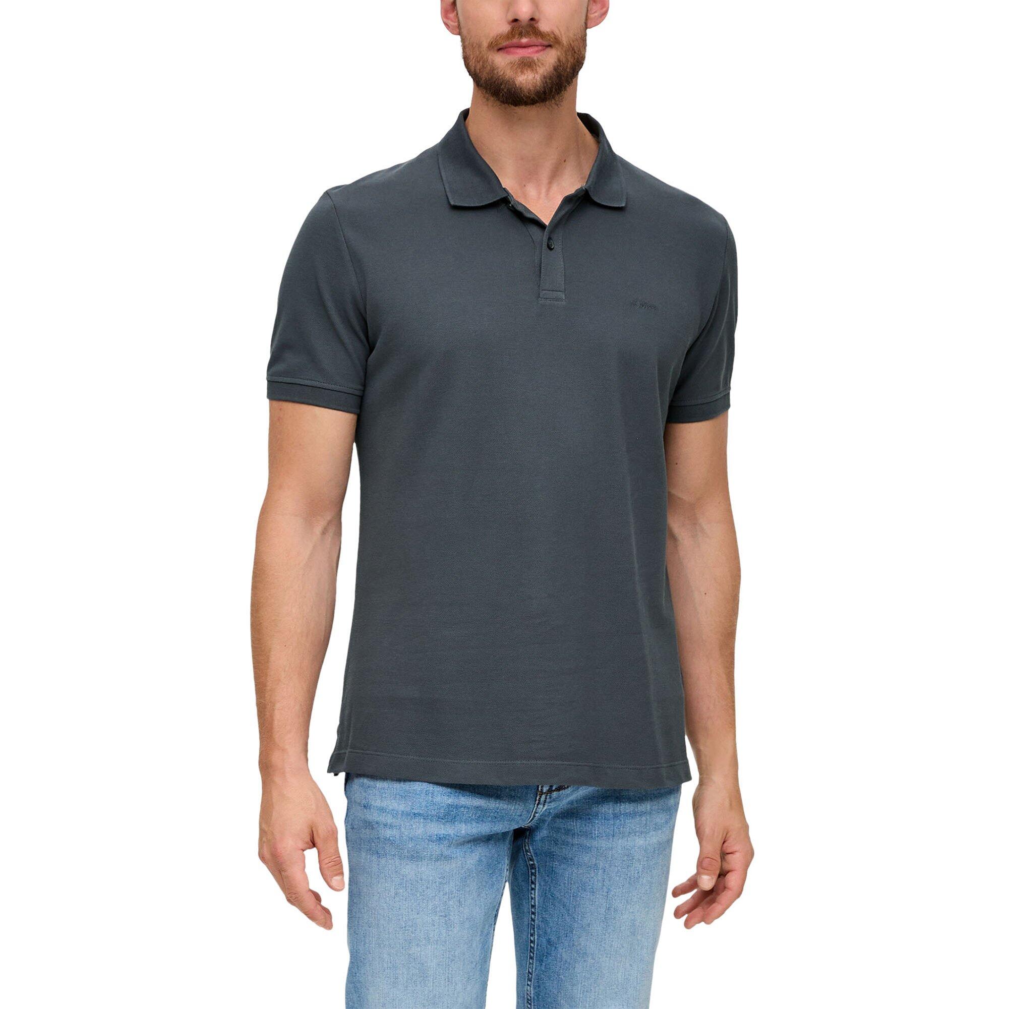 Poloshirt Herren 2er Pack Bequem sitzend-Basic Poloshirt 3/7