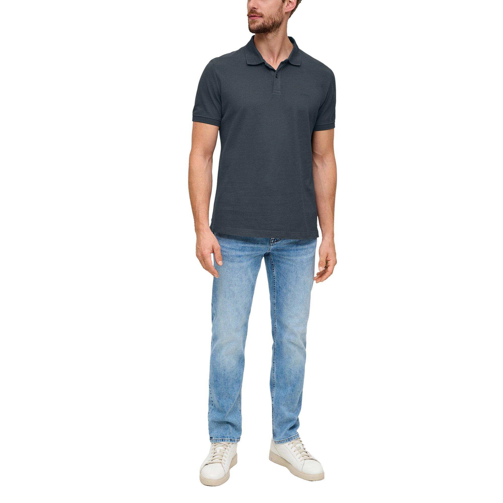 Poloshirt Herren 2er Pack Bequem sitzend-Basic Poloshirt 5/7