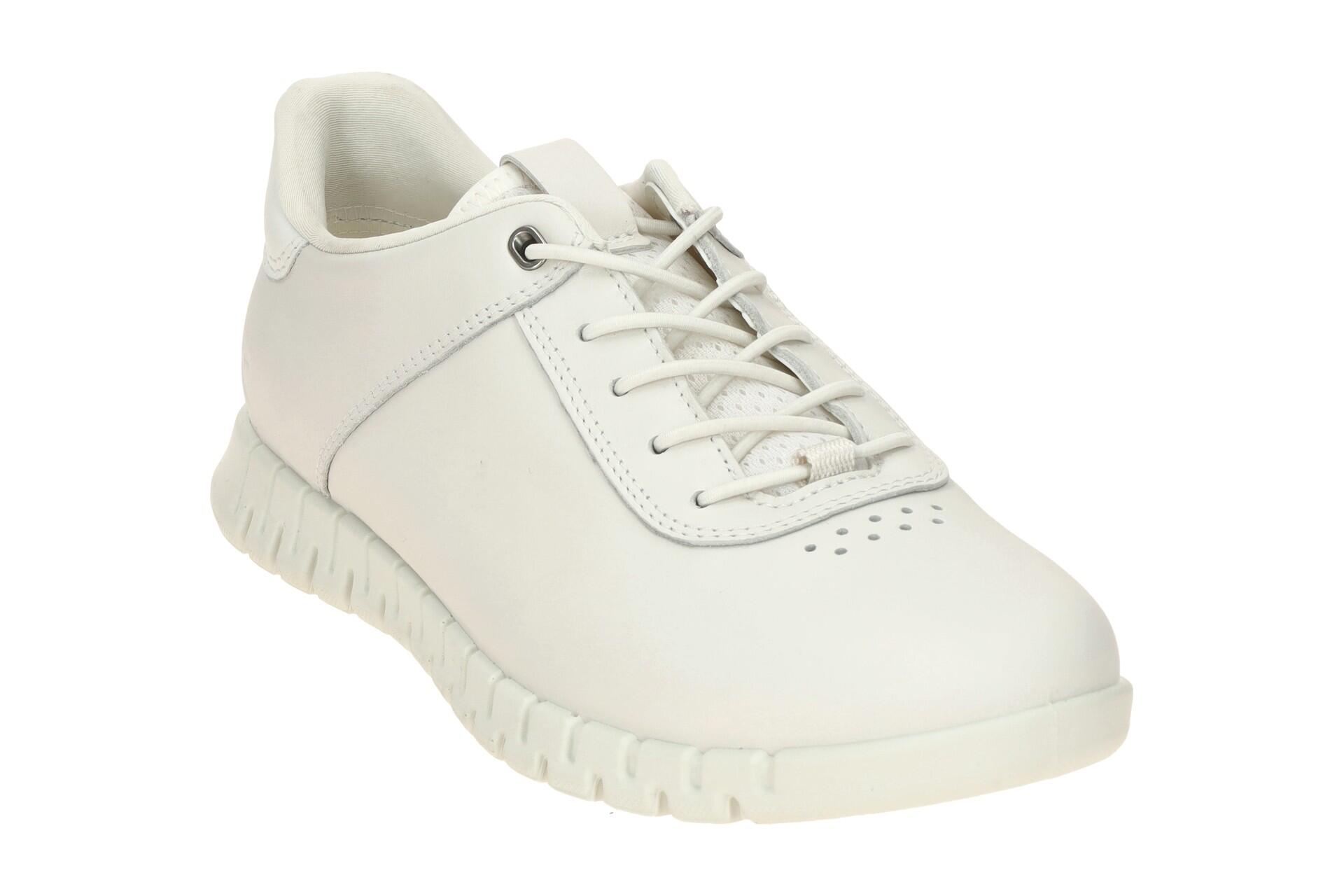 Ecco Gruuv Lite Slipper Schuhe weiß Damen Easy Slip 246323 3/7