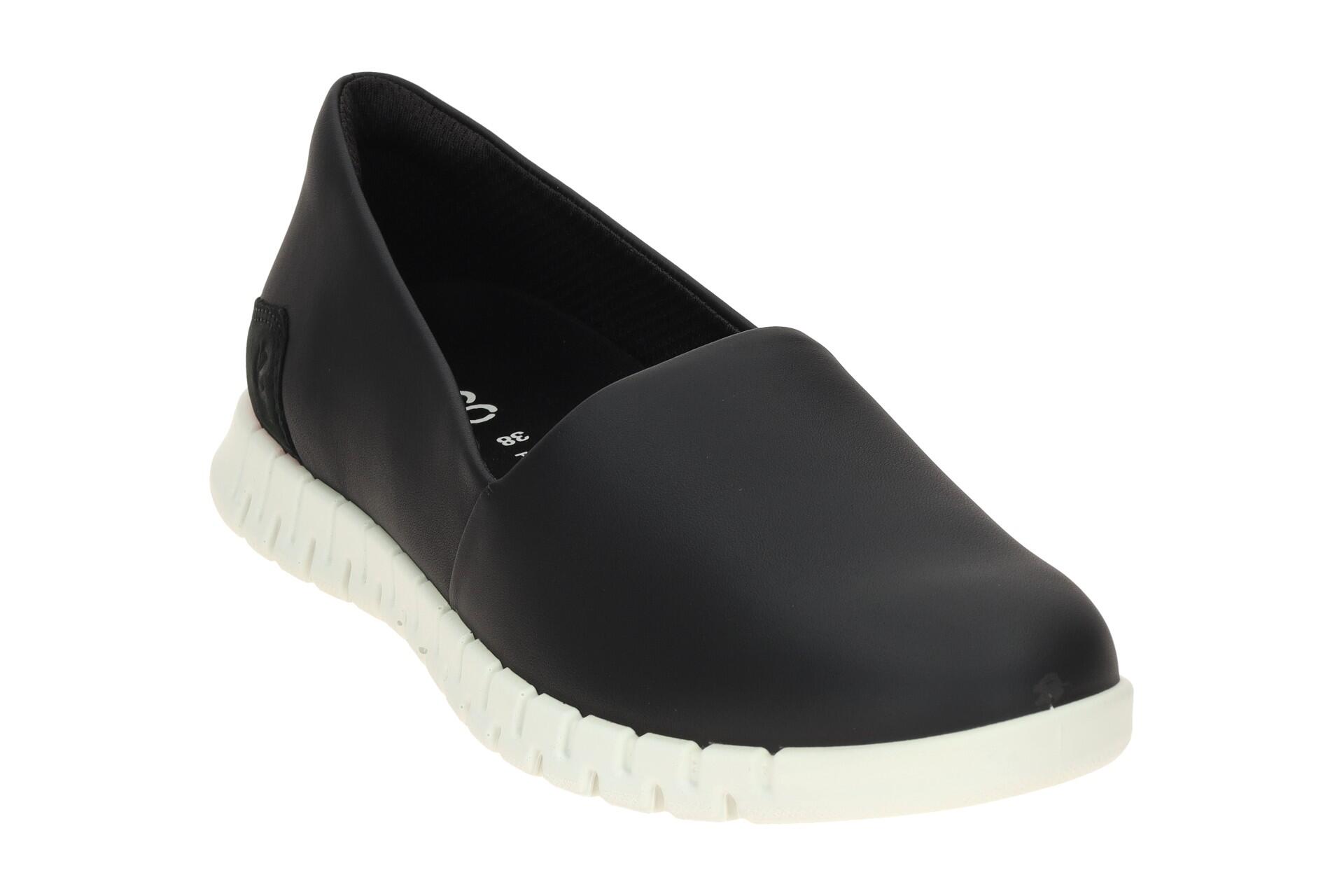Ecco Gruuv Lite Slipper Schuhe schwarz Damen Espadrilles 246313 3/7
