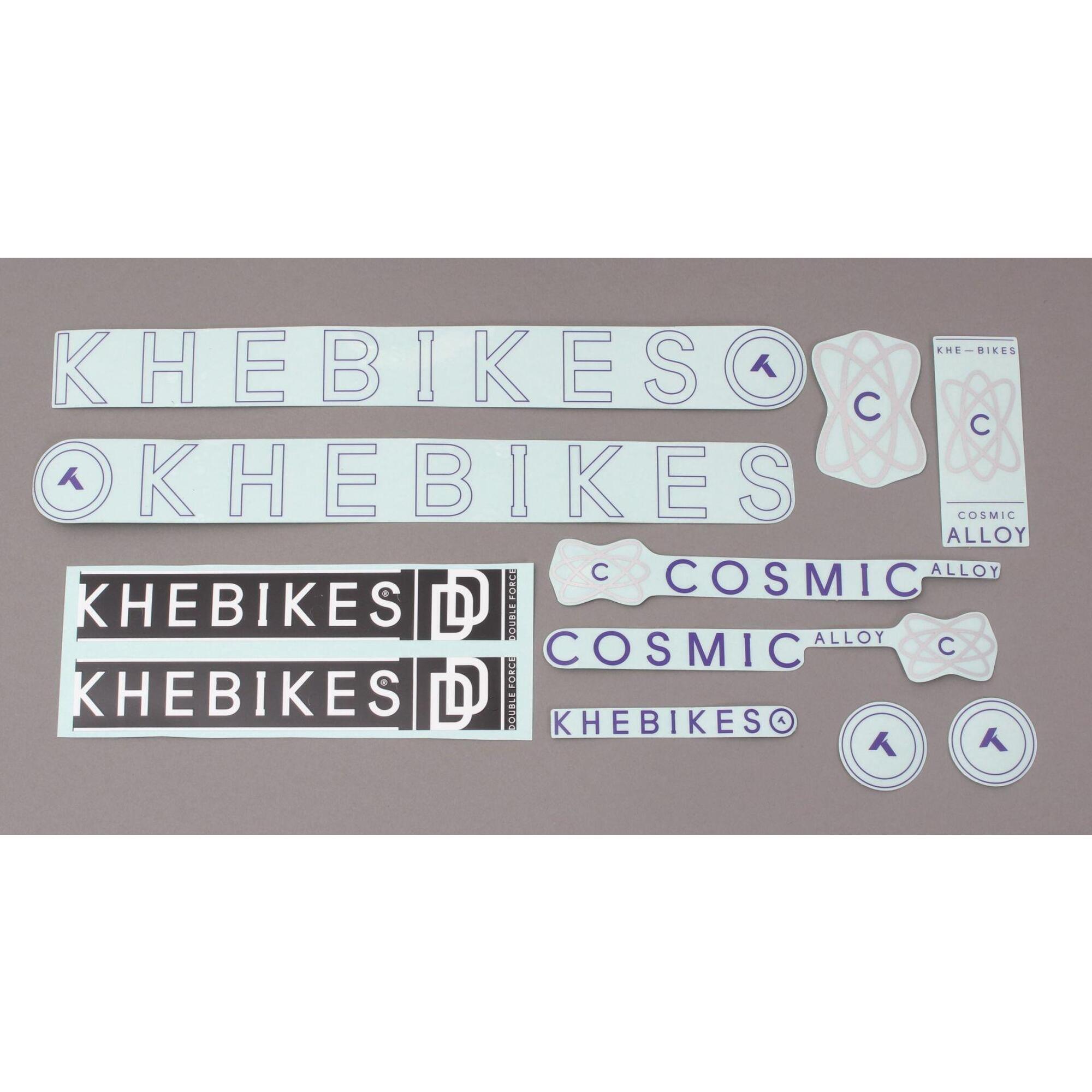 KHEBIKES Originální sada nálepek KHE COSMIC AL