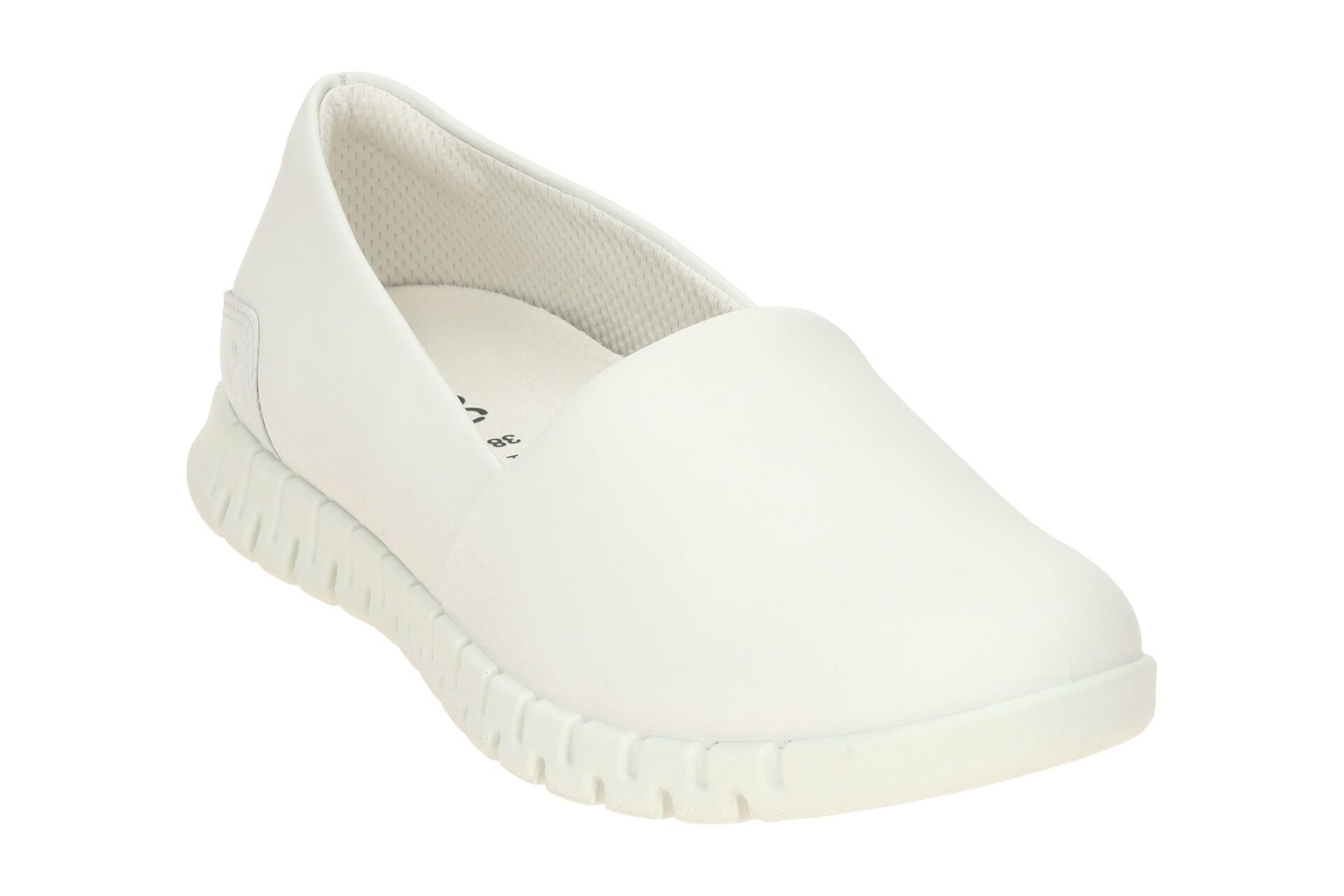 Ecco Gruuv Lite Slipper Schuhe weiß Damen Espadrilles 246313 3/7
