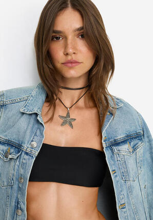 Damen Bandeau-Bikini-Top