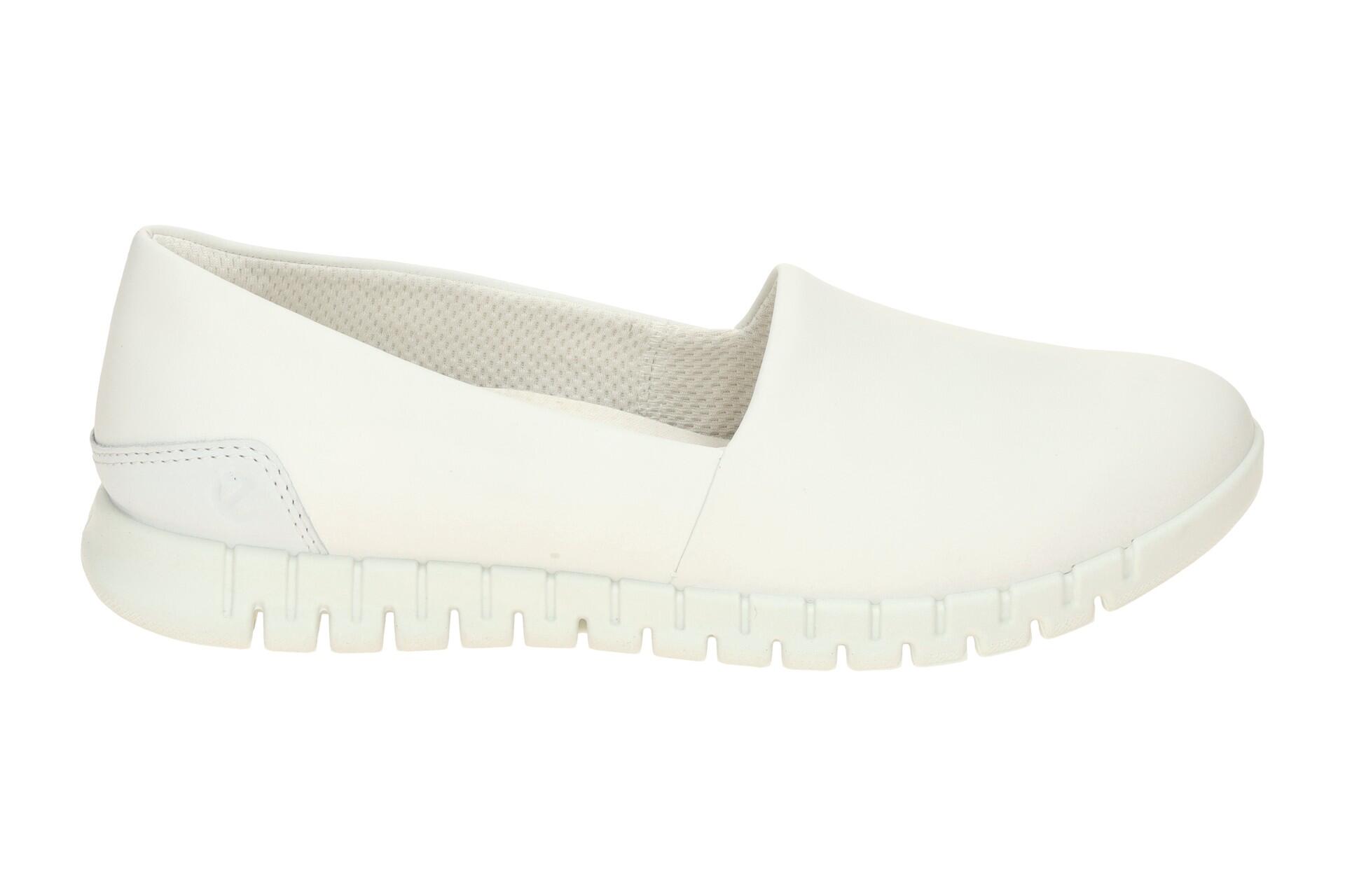Ecco Gruuv Lite Slipper Schuhe weiß Damen Espadrilles 246313 2/7