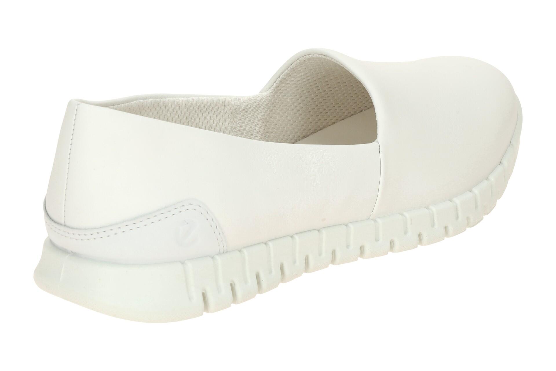 Ecco Gruuv Lite Slipper Schuhe weiß Damen Espadrilles 246313 4/7